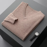 Pull en Laine Col V