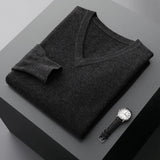 Pull en Laine Col V
